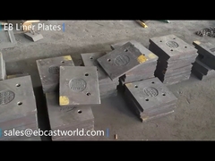 ASTM A532 Cr25 Cement Mill Liners,Ball Mill Liner Plate,Wearable Mill Liner