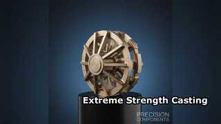 High Strength Nickel Alloy Casting Ra 6.3