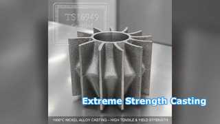 Nickel Alloy Casting TS16949 High Strength